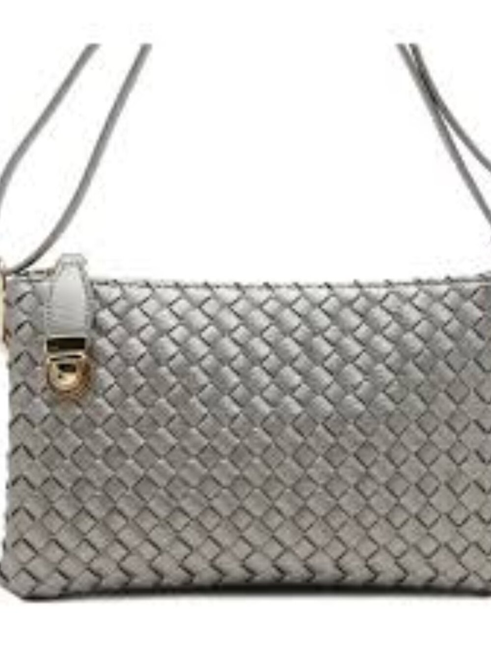 Pewter All-in-One Crossbody Clutch Wristlet – Dark Gray - JK0414